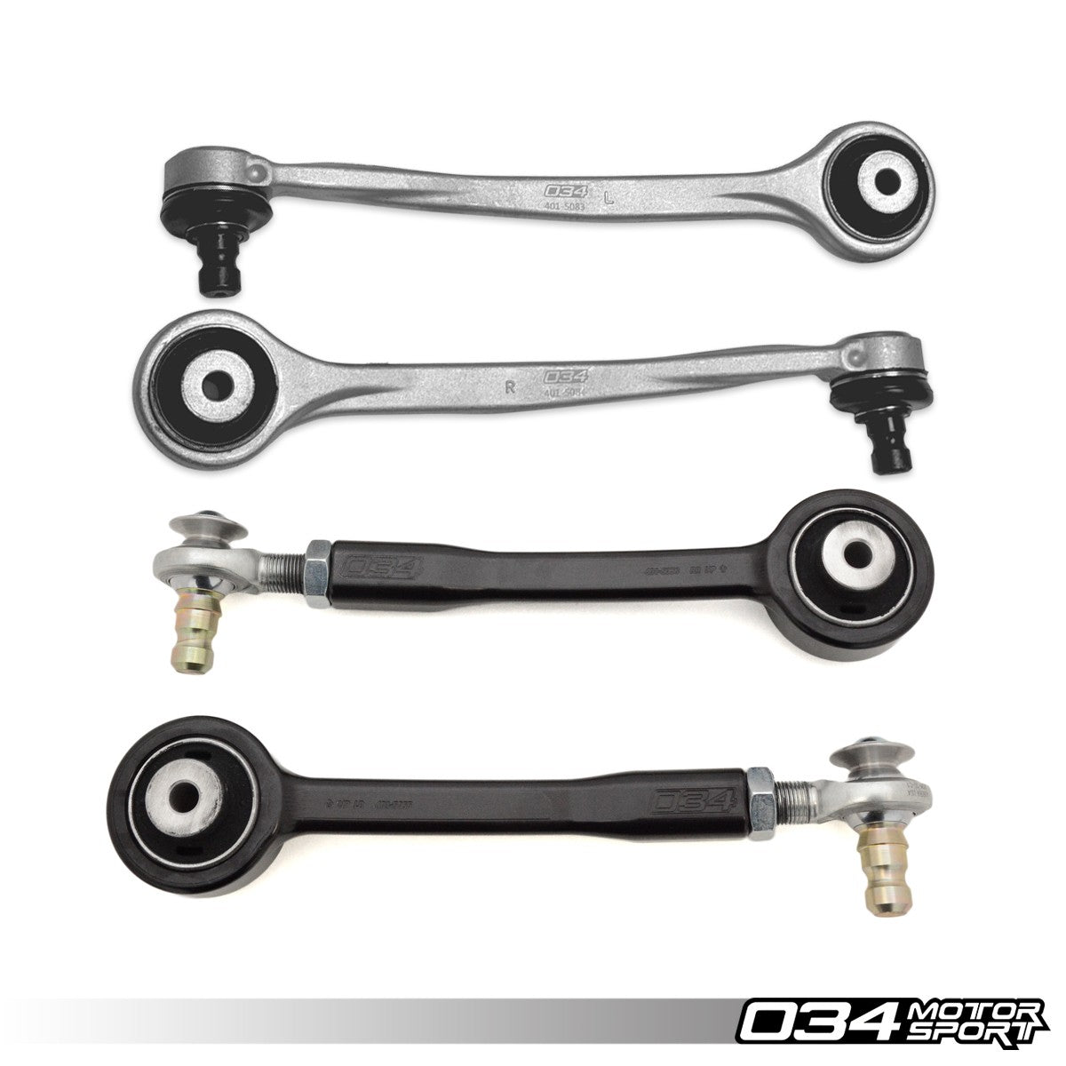 034Motorsport Track Spec Adjustable Upper Control Arms Audi A4 S4 A5 S5 RS5 B9 1