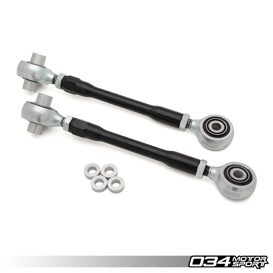 034Motorsport Adjustable Rear Toe Links - VW Golf Mk5 Mk6 Mk8, Audi A3 S3 TT 1