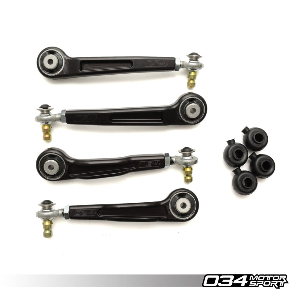 034Motorsport Adjustable Front Upper Arm Kit - Audi A4 S4 RS4 A6 B5 B6 B7 C5 1
