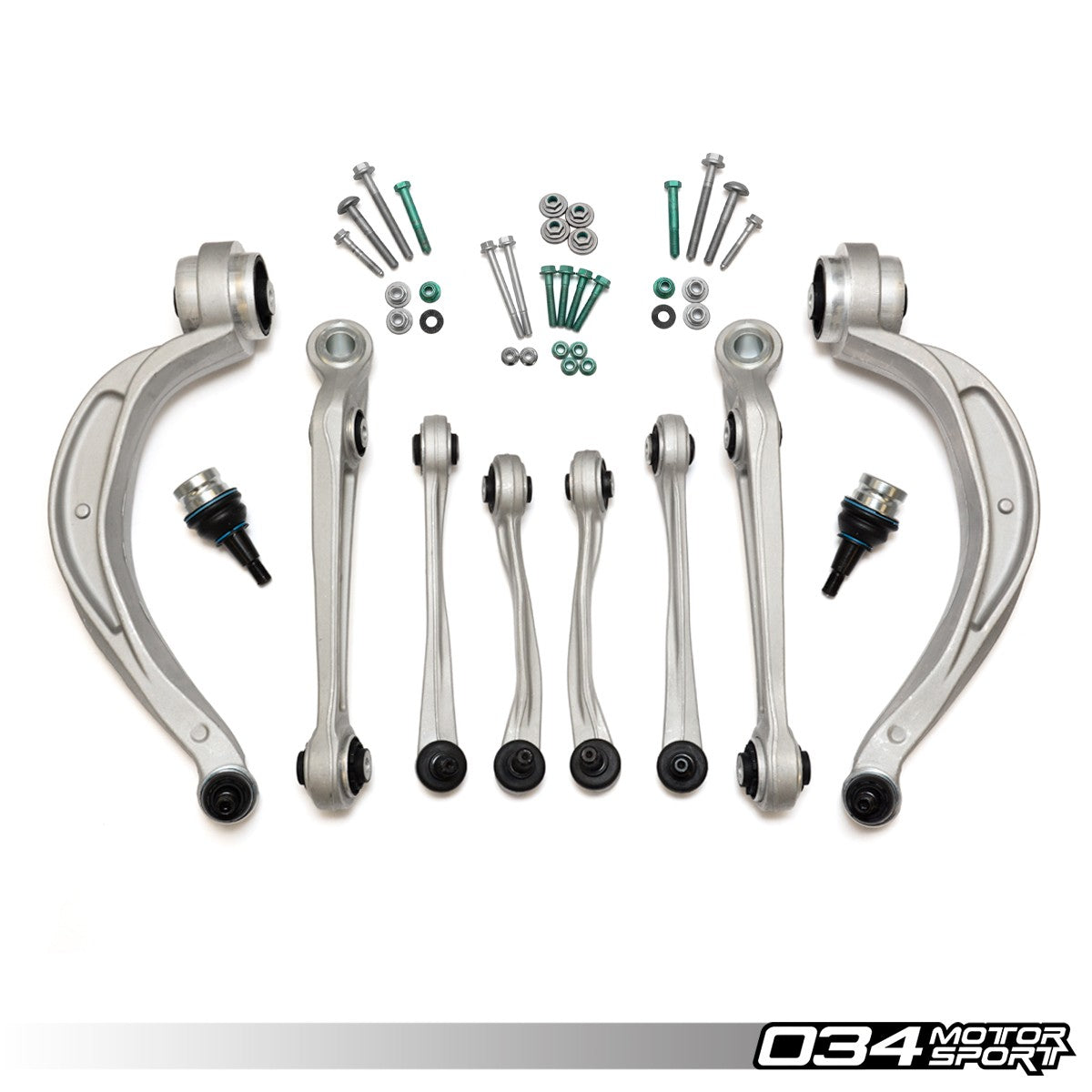 034Motorsport Density Line Control Arm Kit M12 - Audi A4 S4 A5 S5 Q5 B8 A6 A7 C7 1