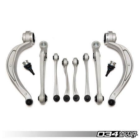 034Motorsport Density Line Control Arm Kit M14 - Audi A4 S4 A5 S5 Q5 B8 A6 A7 C7 2