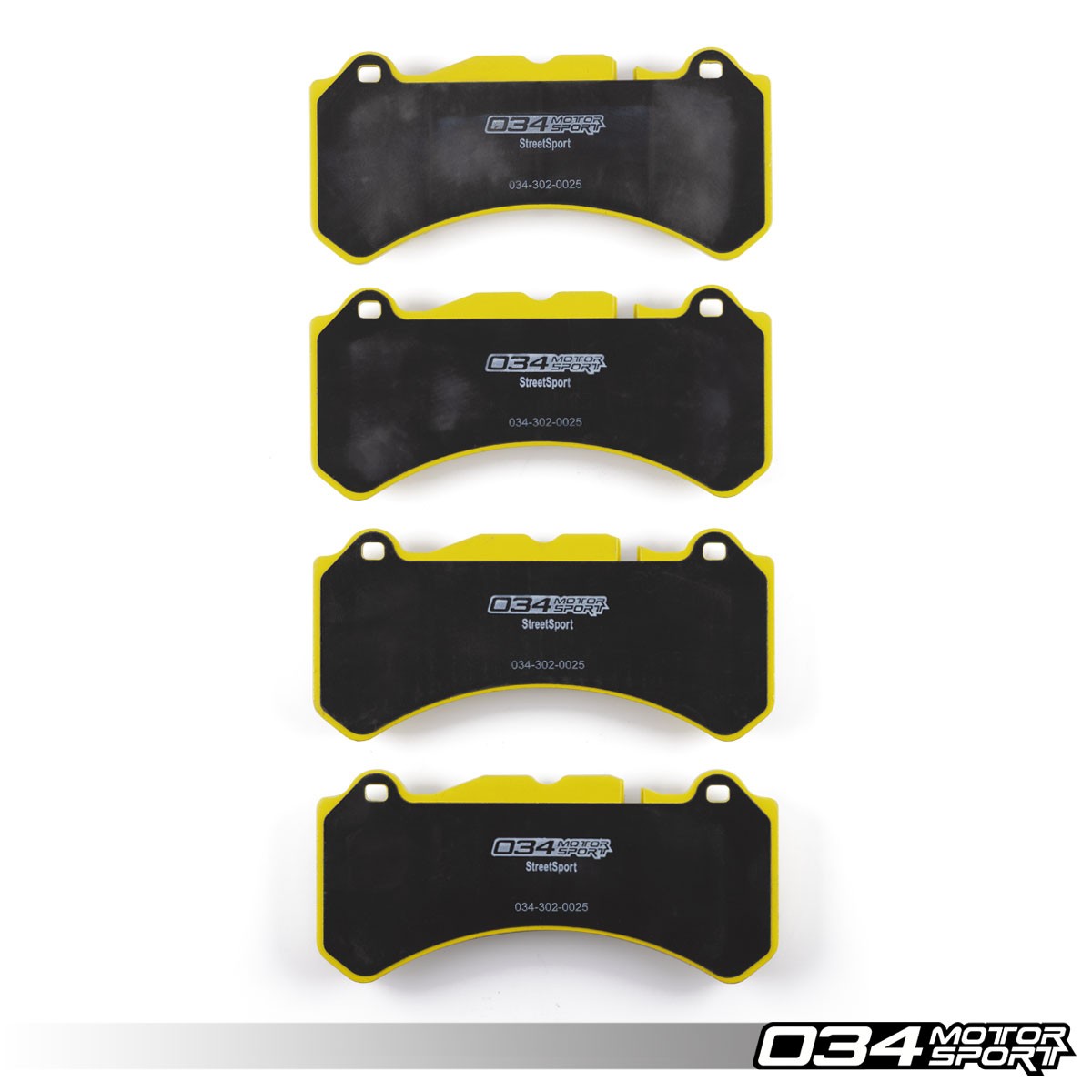 034Motorsport Dynamic+ StreetSport Brake Pads - for 034 RS+ Big Brake Package 3