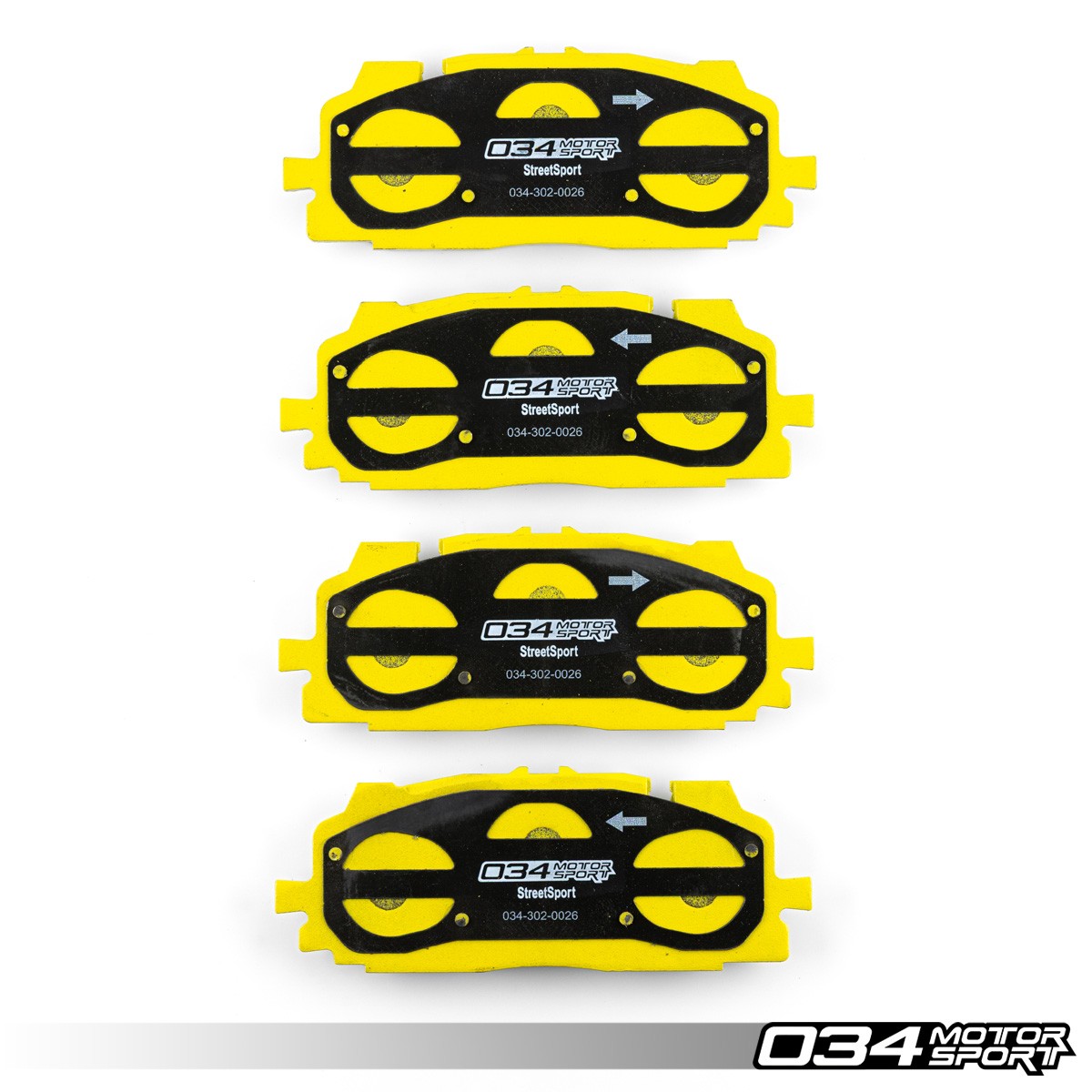 034Motorsport Dynamic+ StreetSport Front Brake Pads - Audi S4 S5 SQ5 RS5 B9 6