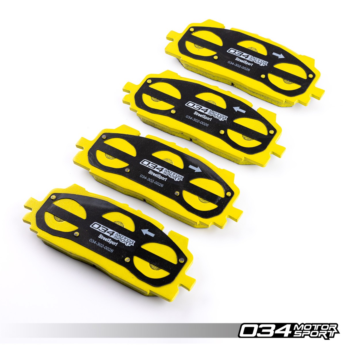 034Motorsport Dynamic+ StreetSport Front Brake Pads - Audi S4 S5 SQ5 RS5 B9 7