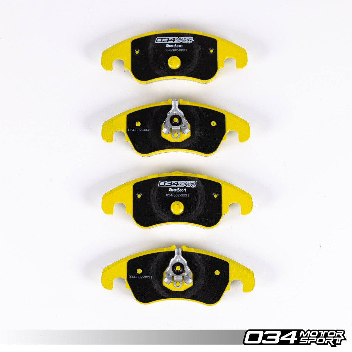 034Motorsport Dynamic+ StreetSport Front Brake Pads - Audi S4 S5 B8 B8.5 345mm 3