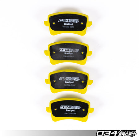 034Motorsport StreetSport Rear Brake Pads - Audi A4 A5 S4 S5 B8 & A6 A7 C7 3