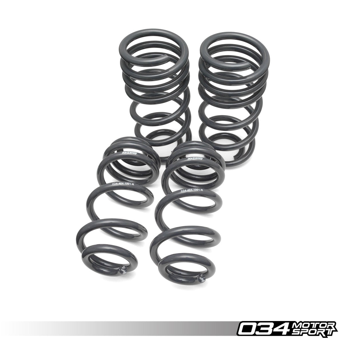 034Motorsport Dynamic+ Lowering Springs - Audi A4 B9 Saloon & allroad quattro 8