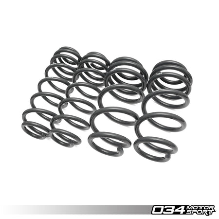 034Motorsport Dynamic+ Lowering Springs 25mm - Audi S4 B8 B8.5 3.0 TFSI Saloon 1