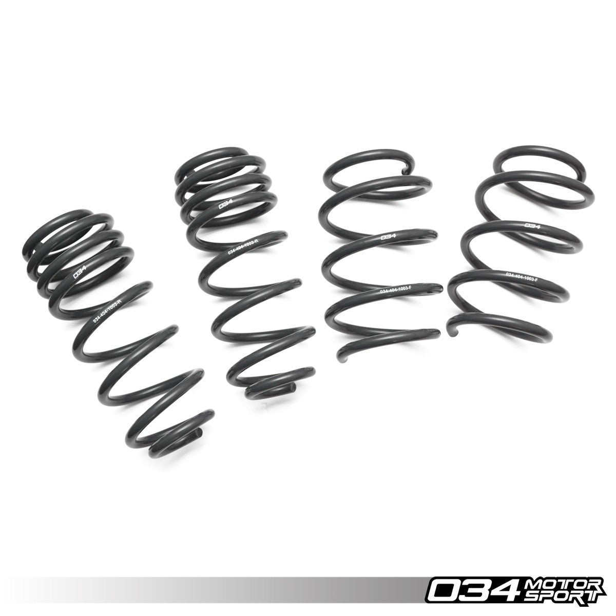 034Motorsport Dynamic+ Lowering Springs 25-38mm - VW Golf & Golf GTI Mk7 Mk7.5 1