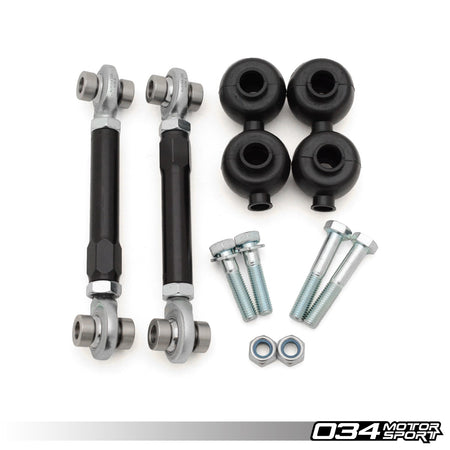 034Motorsport Adjustable Front Drop Links - Audi A4 A5 Q5 B8, A6 A7 C7, S & RS 1