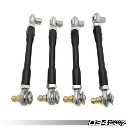 034Motorsport Spherical Front Upper Arms - Audi A4 S4 RS4 B5-B7 A6 C5 VW Passat 1