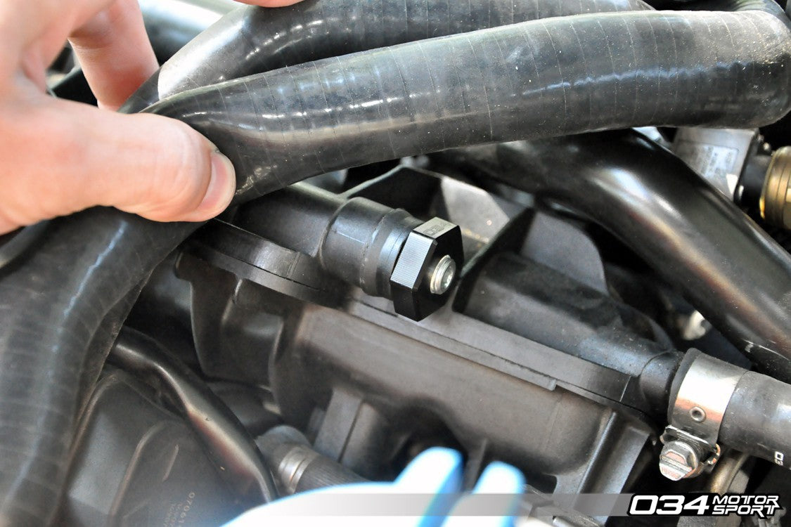 034Motorsport Intake Manifold PCV Plug & Boost Tap - VW Audi 2.0T FSI & 2.0 TSI 3