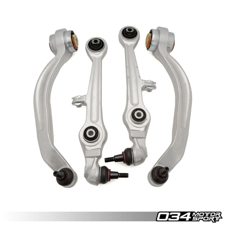 034Motorsport Density Line Front Lower Arm Kit - Audi S4 RS4 B5, A6 S6 RS6 C5 1