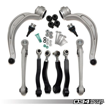 034Motorsport Density Line Control Arm Kit M12 Camber Correcting - Audi B8 C7 1