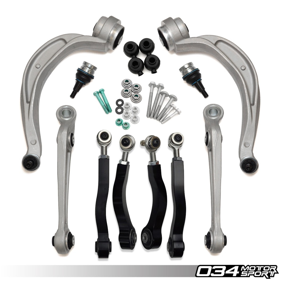 034Motorsport Density Line Arm Kit Camber Correcting M14 - Audi A4 B8 A6 C7 1