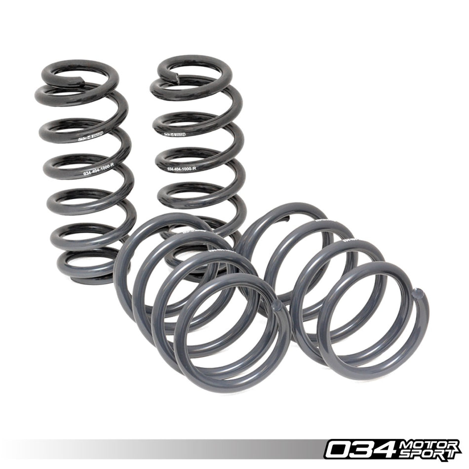 034Motorsport Dynamic+ Lowering Springs 19mm - Audi S3 & A3 8V Magnetic Ride 1