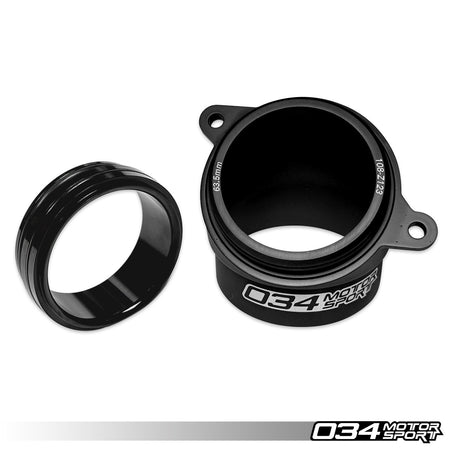 034Motorsport 76mm Turbo Inlet Pipe EA888 Gen 4 - VW Golf R Mk8 & Audi S3 8Y 1