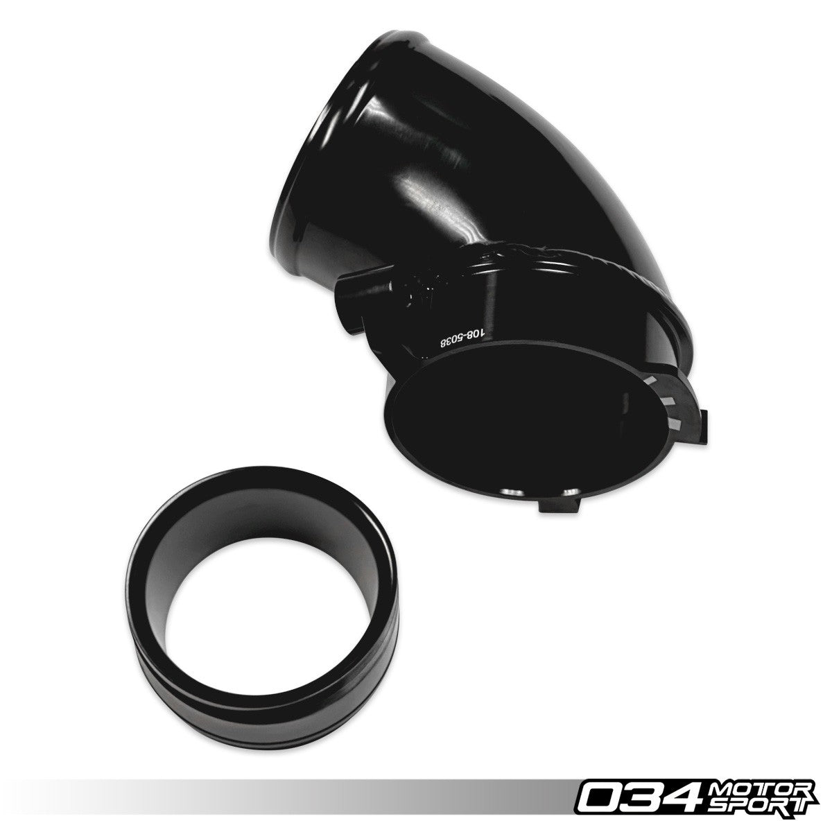 034Motorsport 66mm Turbo Inlet Pipe - VW Golf GTI Mk8 2.0 TSI EA888 Gen 4 2