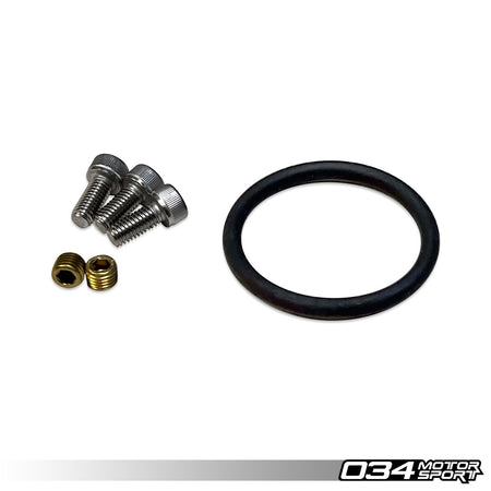 034Motorsport Turbo Muffler Delete with Test Ports - VW Golf GTI Mk8 2.0 TSI 8