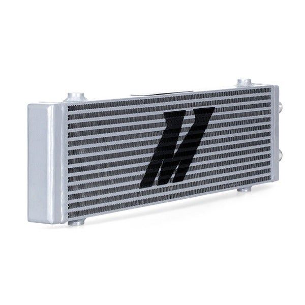 Mishimoto Performance Universal Dual Pass Bar & Plate Oil Cooler, Large Silver