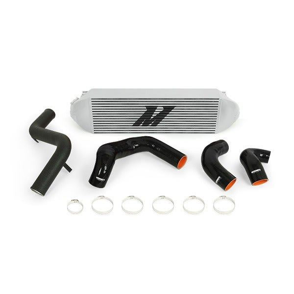 Mishimoto Intercooler Kit Ford Focus 13-18 Silver w/ Wrinkle Black Pipes