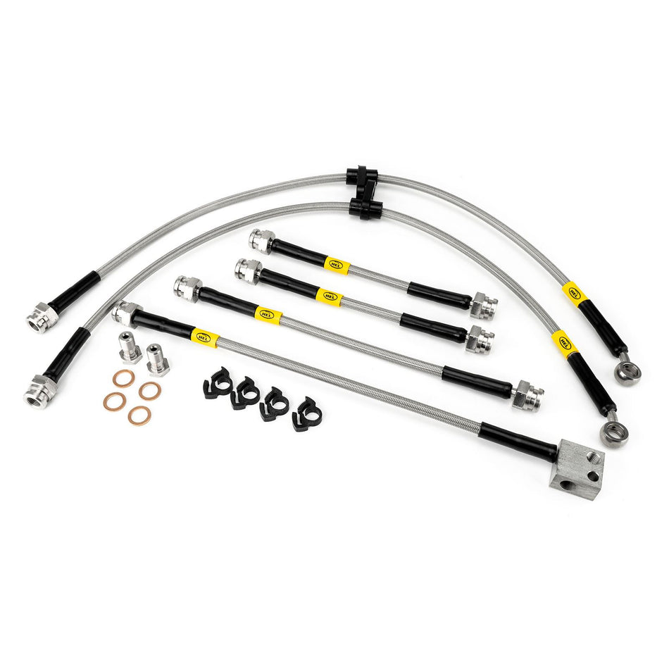 HEL Performance Braided Brake Lines Kit For Honda Civic FK3-2 i-CTDi 1.6 14-17