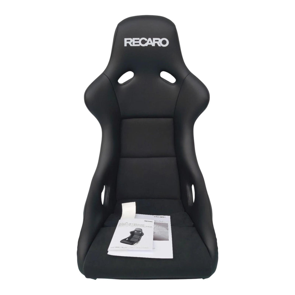RECARO Pole Position ABE Sport Bucket Seat Ambla Leather Black Fibreglass Racing