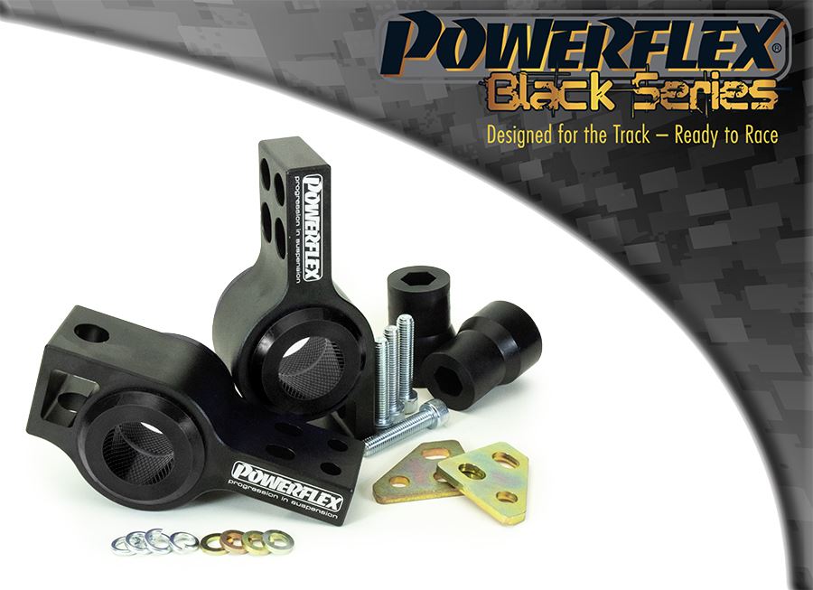 Powerflex Black Front Wishbone Rear Anti-Lift Caster Offset PFF85-502G-5BLK 2Req