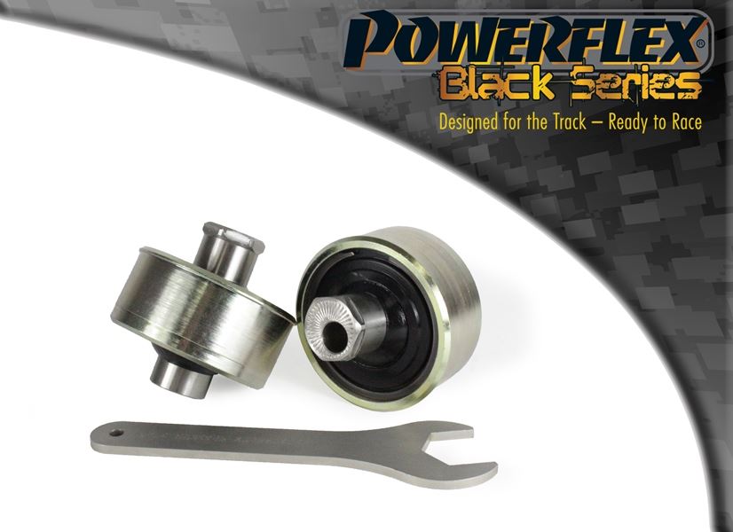 Powerflex Black Series Lower Arm Rear Bush Caster Adjustable PFF191302GBLK 2 inc