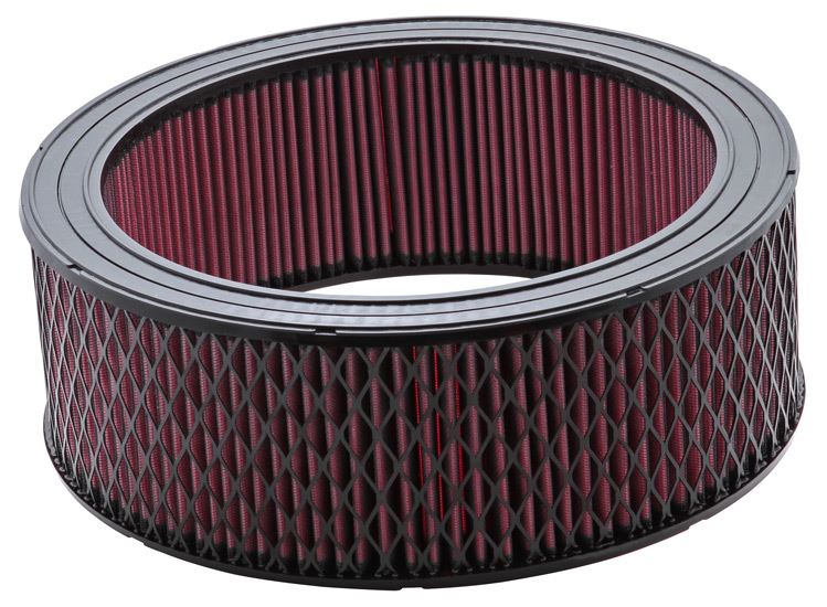 K&N Air Filter High-Flow Performance Washable Reusable Oiled Drop-In Cold Air