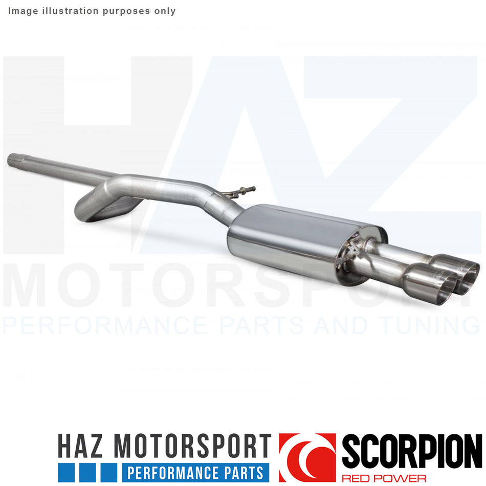 VW Polo GTI 1.8T 9N3 06-11 2.5" Non-Res Catback Exhaust Polished Daytona Tip