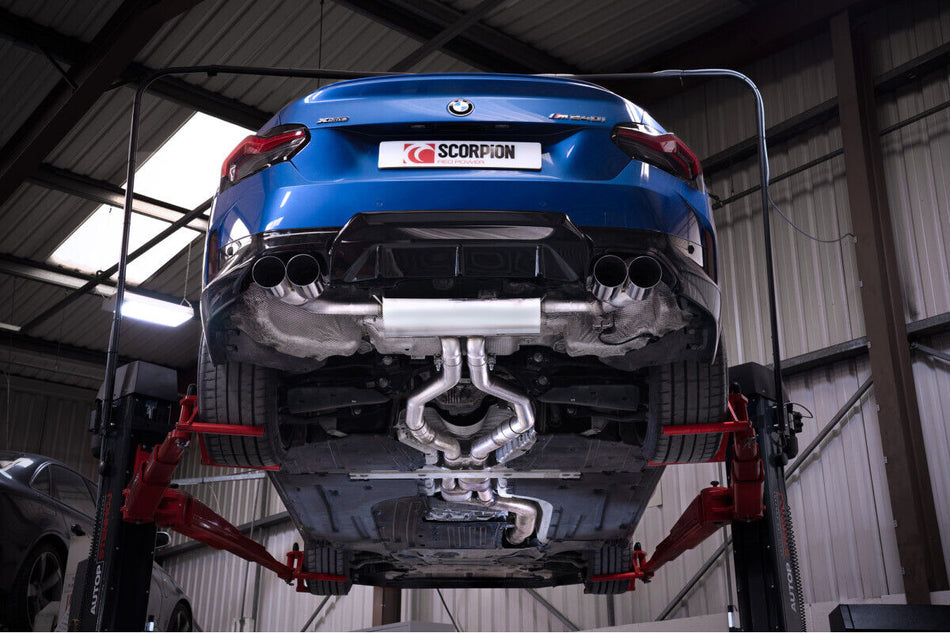 Scorpion Exhaust BMW M240i G42 inc xDrive 21-23 GPF-Back system Valved