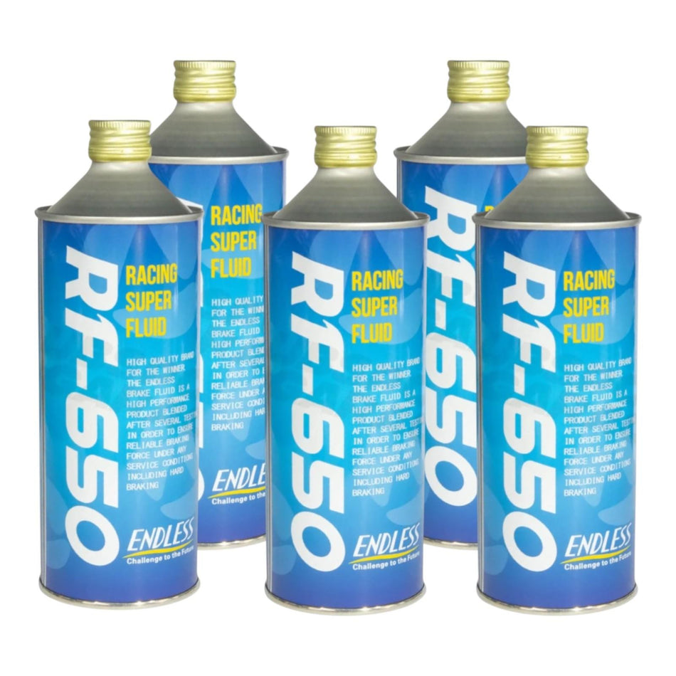 Endless RF-650 Racing Brake Fluid High Performance DOT 5.1 Track - 500ml Bottle