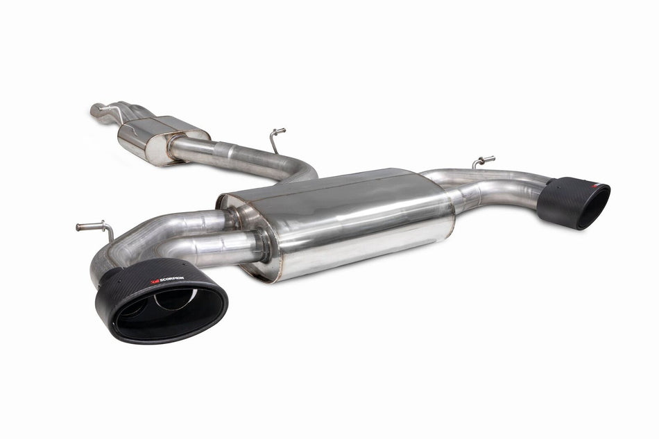 Scorpion Audi TTRS MK3 GPF/Non GPF 17-22 Resonated cat-back system Non-valved