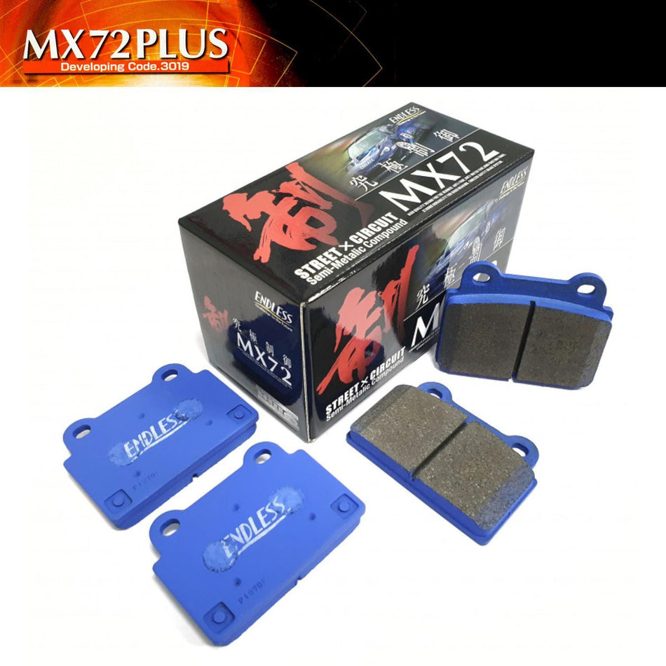 EP452 Endless Rear MX72 PLUS Performance Racing Brake Pads EP452-MX72PLUS