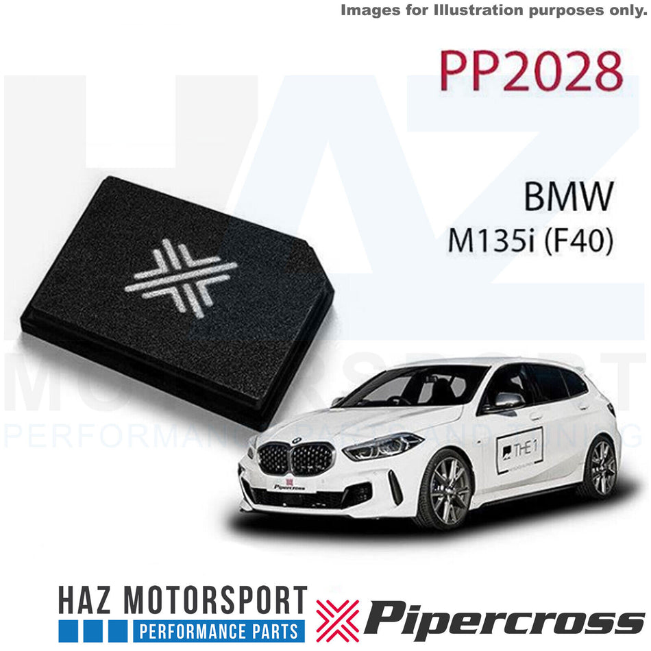 Pipercross Performance Panel Air Filter For BMW 1 Series M135i F40 2019- PP2028