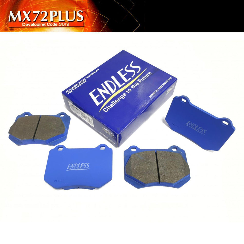 RCP188 Endless Rear MX72 PLUS Performance Racing Brake Pads RCP188-MX72PLUS