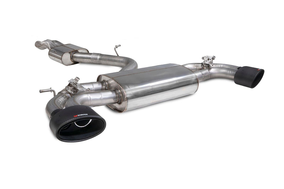 Scorpion Audi TTRS MK3 GPF/Non GPF 17-22 Resonated cat/gpf-back system Valved