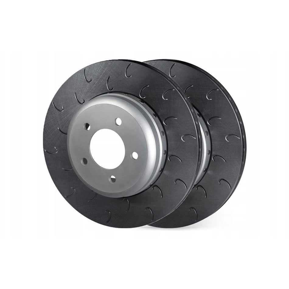 BMW M140i/M135i Front Brake Discs 2pc J-Hook Coated Rotinger Pair 340mm M Sport*