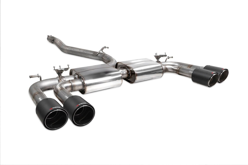 Scorpion Exhaust Audi S3 Saloon 8V 13-20 Non-Res cat/gpf-back system Valved