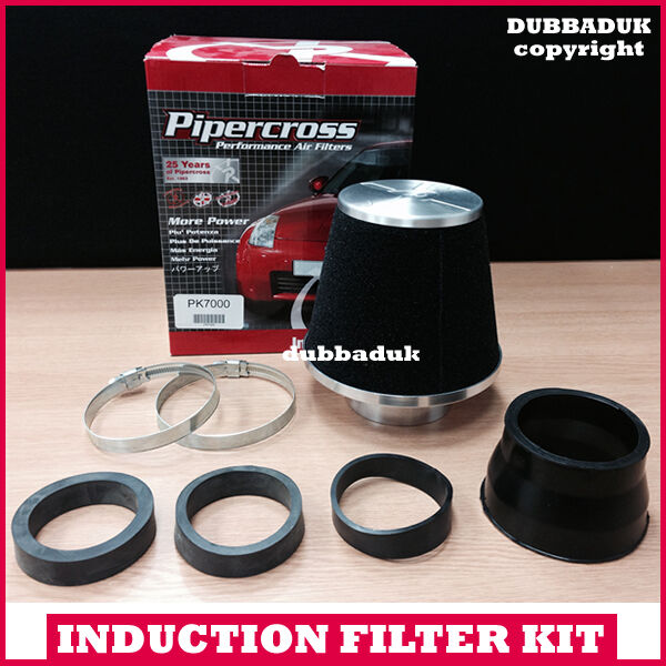 PIPERCROSS AIR FILTER UNIVERSAL INDUCTION CONE KIT ALLOY TOP NECK 60/65/70/75/88