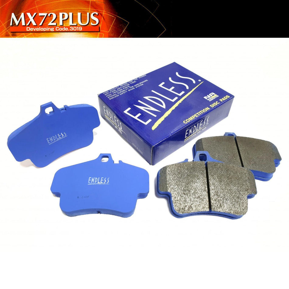 EIP072 Endless Rear MX72 PLUS Performance Racing Brake Pads EIP072-MX72PLUS