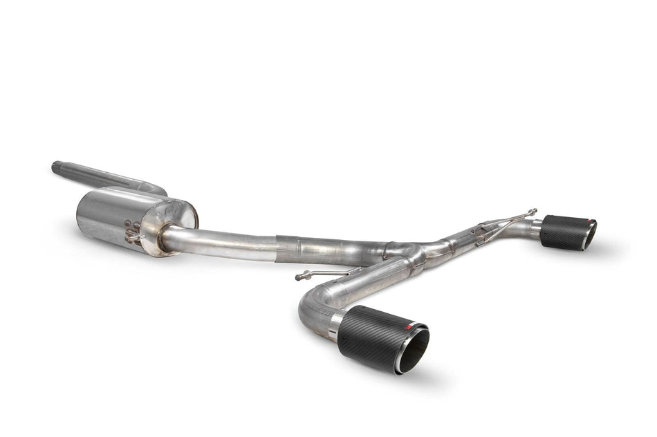 Scorpion Exhaust Volkswagen Scirocco R 09-17 Resonated Predator Cat-back System