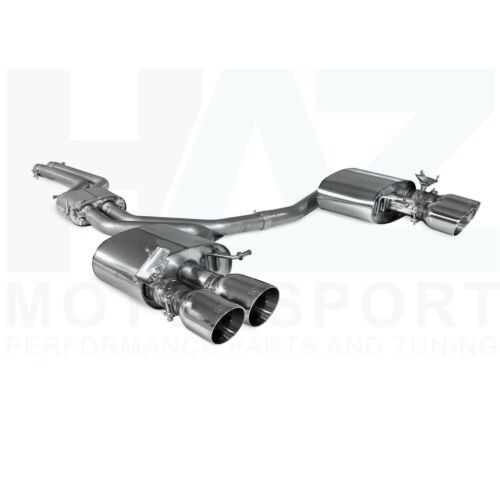 Scorpion 2.5" Resonated Half Exhaust System + Polished Daytona Tip Audi S4 B9