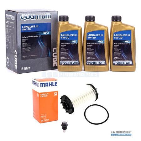 Audi RS4 RS5 B9 2.9 TFSI Oil Service Kit Filter Sump Plug Engine Oil - magnetic sump plug