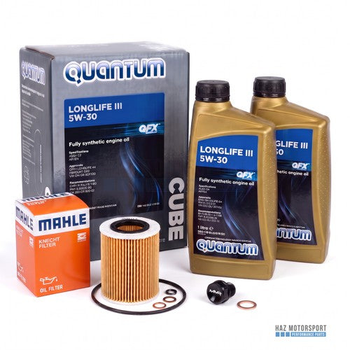 BMW N54 N55 135i 335i M135i Oil Service Kit Filter Sump Plug 7L Engine Oil - magnetic sump plug