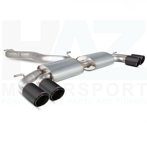 Scorpion 3" Non-Res GPF-Back Exhaust System + Carbon Ascari Tips For Audi SQ2