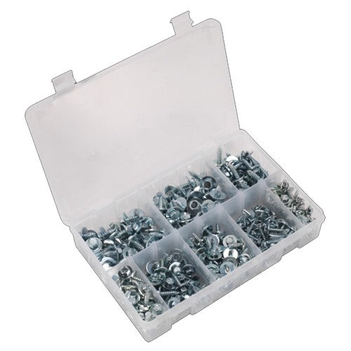 Sealey 300pc Assortment Acme Screw with Captive Washer Zinc AB067SM BS 4174CZ