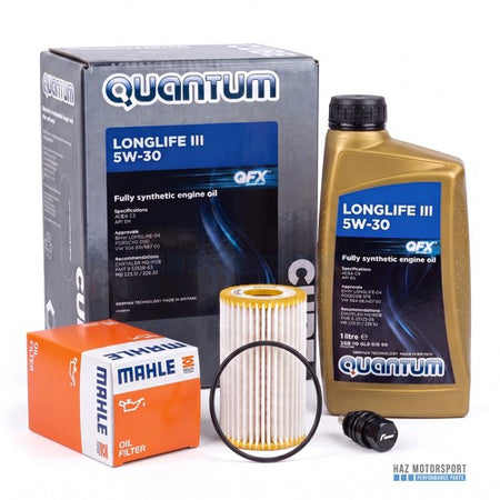VW Golf 7 GTI R Audi S3 8V Oil Service Kit Filter Sump Plug 6L Engine Oil - magnetic sump plug