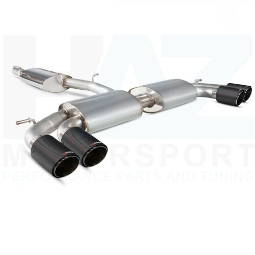 Scorpion 3" Resonated GPF-Back Exhaust System + Carbon Ascari Tips Audi SQ2